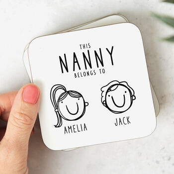 'This Nanny Belongs To' Personalised Mug, 5 of 9
