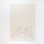 Organic Tea Towel | Flowers, thumbnail 1 of 3