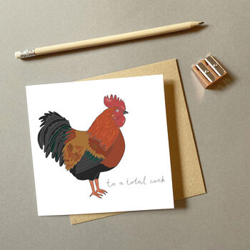 A Total Cock Greeting Card, 3 of 4