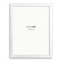 30 X 40 Cm Solid Wood Picture Frame Oak / White, thumbnail 2 of 6