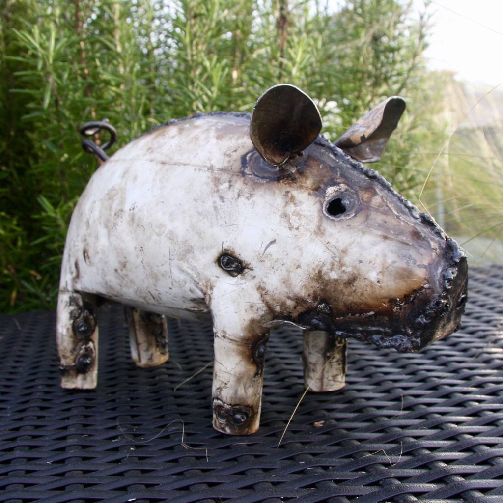 pig garden sculpture by london garden trading | notonthehighstreet.com