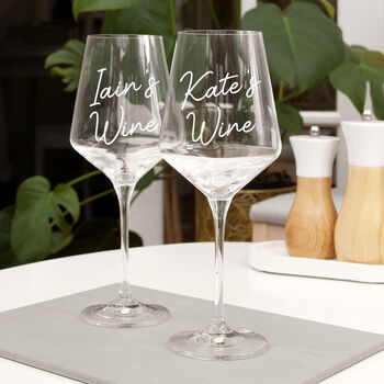 Personalised 'My Wine' Glass, 9 of 11