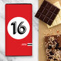 Big Birthday Number Chocolate Bar, thumbnail 1 of 12