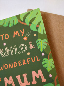 Wild And Wonderful Mum Card, 4 of 6