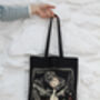 Tote Bag Me And The Moon, thumbnail 3 of 8