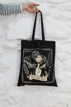 Tote Bag Me And The Moon, 3 of 8