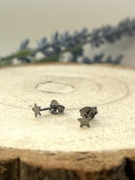 'You Did It!' Sterling Silver Studs In A Bottle, 5 of 6