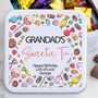 Personalised Metal Square Sweetie Tin, thumbnail 4 of 5