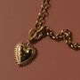 Sacred Heart Pendant Necklace, thumbnail 4 of 12
