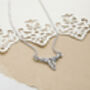 Sterling Silver Celtic Tristar Necklace, thumbnail 1 of 2