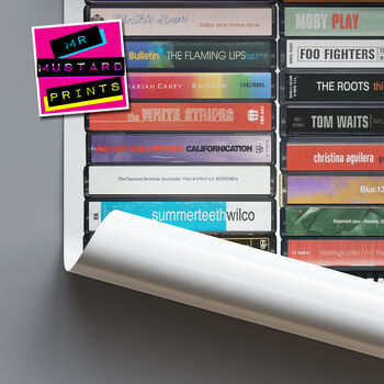 27th Birthday 1999 Music Print Personalised Gift, 6 of 9