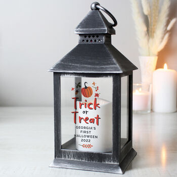Personalised Trick Or Treat Halloween Lantern, 2 of 4