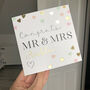 Manhattan Mr And Mrs Wedding Card, thumbnail 5 of 8
