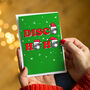 Funny Disco Christmas Card, thumbnail 2 of 4