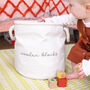 Personalised Canvas Toy Trug, thumbnail 1 of 4