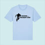 Men's Rugby T Shirt. Ssshh The Rugby's On, thumbnail 3 of 4