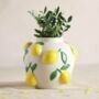 Small 3D Lemon Vase, thumbnail 1 of 2