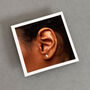 Great Teacher Sterling Silver Apple Earrings, thumbnail 7 of 10