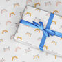 Bear Rainbow Ears Wrapping Paper, thumbnail 1 of 3