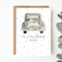 Personalised Wedding Car Card, thumbnail 1 of 5