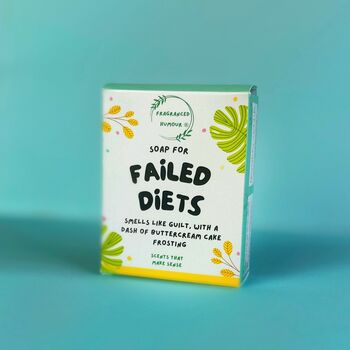 Unusual Birthday Gift Funny Soap Failed Diets, 5 of 5