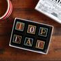 Hand Iced Father's Day Luxury Chocolates, thumbnail 1 of 5