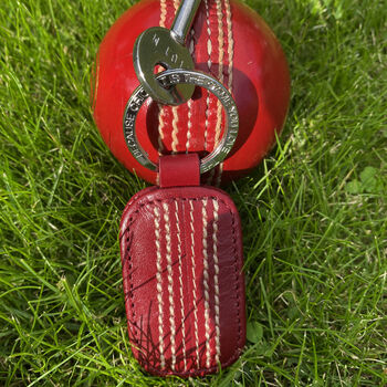 The Outswinger Cricket Keyring By The Game ™, 5 of 7