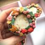 Autumn Wreath Biscuit Box And Greetings Card Gift, thumbnail 4 of 7