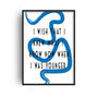 When I Was Older The Faces Music Inspired Giclée Art Print, thumbnail 1 of 4