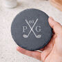 Personalised Golf Gift For Him Engraved Coaster, thumbnail 3 of 6