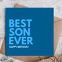 Birthday Card For Son | Greeting Card, thumbnail 1 of 3