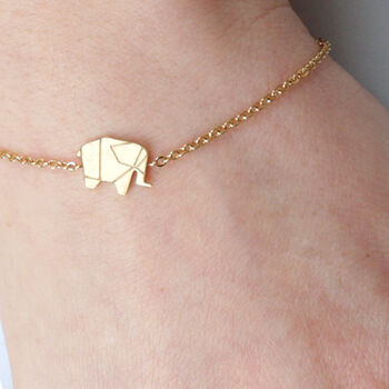 Origami Elephant Bracelet, 4 of 8