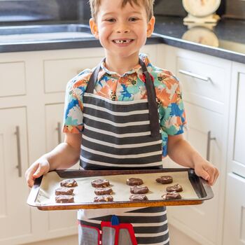 Personalised Kids Fire Engine Baking Kit With Apron, 4 of 11