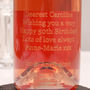 Engraved Bottle Of Rose Champagne, thumbnail 2 of 7