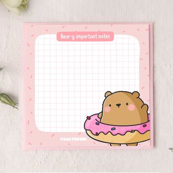 Cute Bear Sticky Notes, 4 of 6