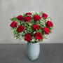 Dozen Red Roses Bouquet Of Fresh Flowers, thumbnail 1 of 4
