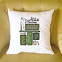 80 Years Of Gardening 80th Birthday Gift Cushion, thumbnail 1 of 6