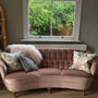 Luxury Rarebreed Tibetan Sheepskin Rug In Baby Pink, thumbnail 3 of 4