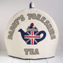 Personalised Union Jack Flag Tea Cosy Gift, thumbnail 8 of 11