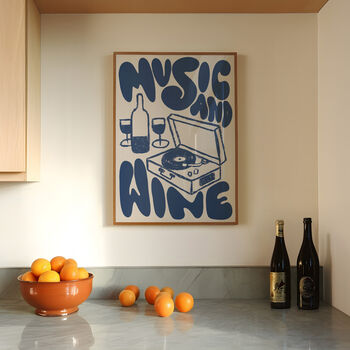 Music And Wine Print, 5 of 9