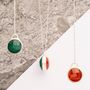 Green Onyx And Carnelian Double Sided Silver Necklace, thumbnail 1 of 3