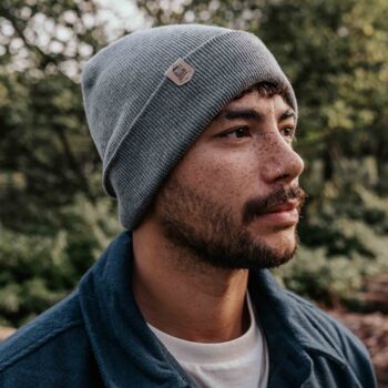 Classic Organic And Recycled Beanie Hat, 5 of 12