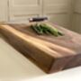 Walnut Live Edge Chopping Board, thumbnail 2 of 2