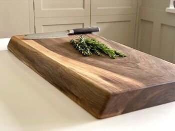 Walnut Live Edge Chopping Board, 2 of 2