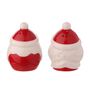 Christmas Mr And Mrs Claus Salt And Pepper Shaker Pots, thumbnail 2 of 4
