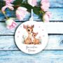 Personalised Deer And Child Mother's Day Decoration, thumbnail 1 of 2