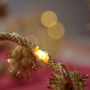 Tinsel Pom Pom Fairy Lights, thumbnail 6 of 7