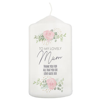 Personalised Mother's Day Candle, 7 of 7