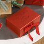 Personalised Luxury A5 Red Gift Box, thumbnail 1 of 7