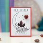 Red Jasper Crystal Heart Keepsake For Courage, thumbnail 1 of 3